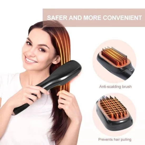 Joy Professional 2-in-1 Hair Dryer and Styler - Black